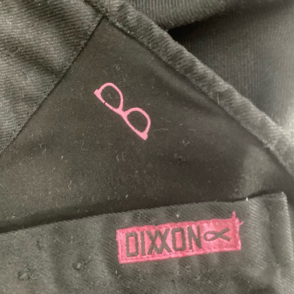 DIXXON Black Button-Down Shirt with Pink Accents - Picture 6 of 8